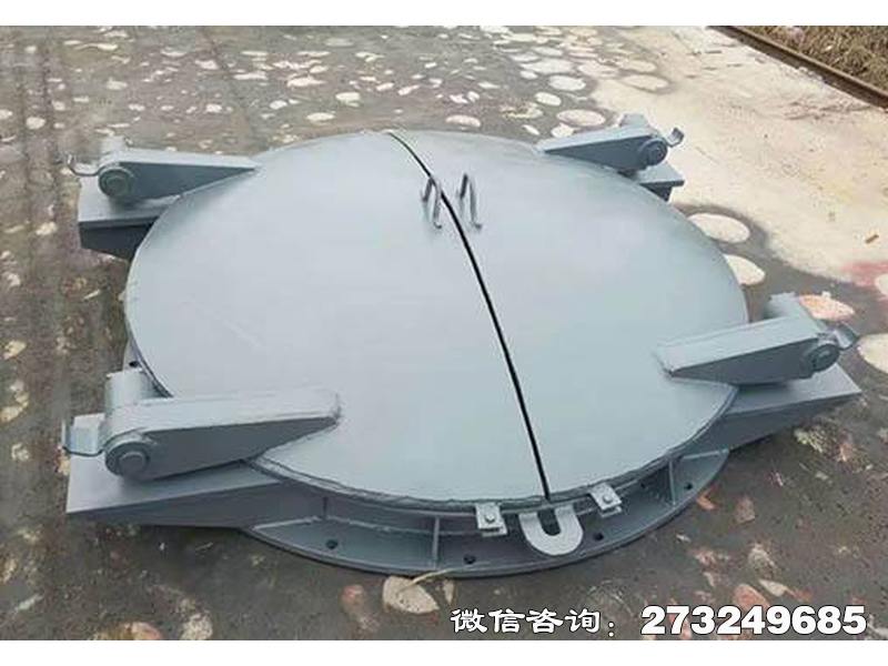 孟村双开圆形钢制开门