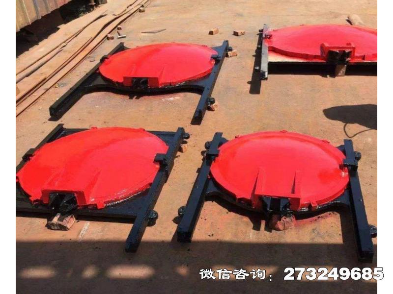 宝山双向止水镶铜圆闸门